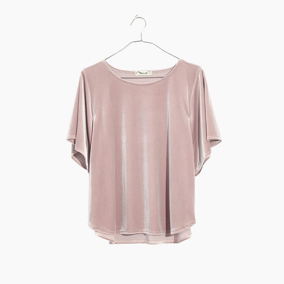 Madewell Tops - Madewell Velvet Butterfly Top

NWT